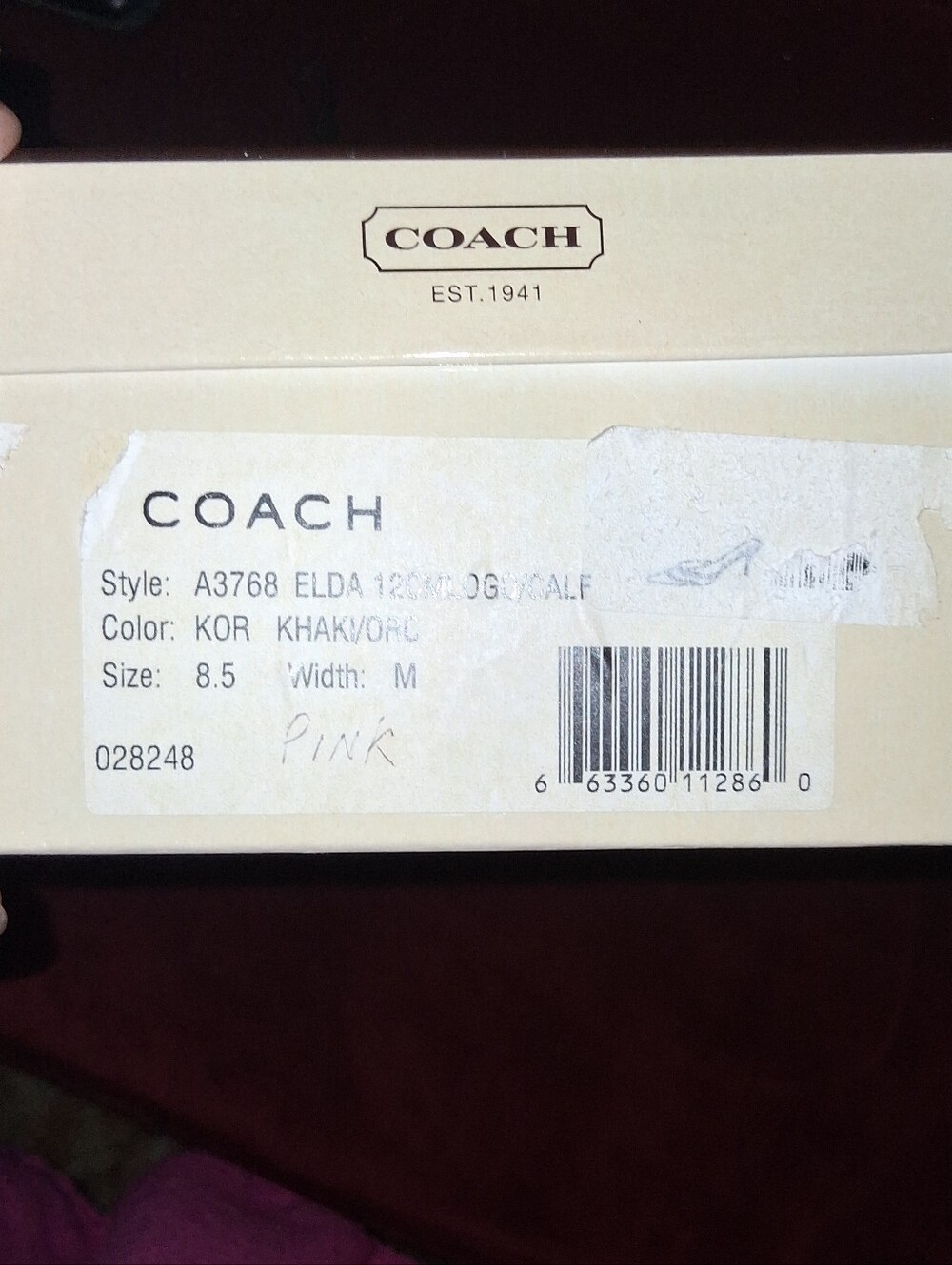 Coach Elda Y2k Kitten Heels 2003 or 2004 - Picture 2 of 12